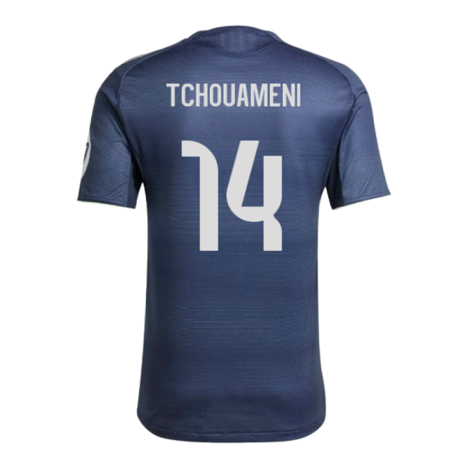 2025-2026 Real Madrid Authentic Second Jersey (tchouameni 14)