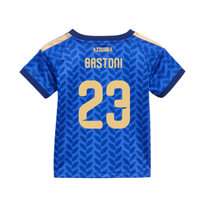 2026-2027 Italy Home Baby Kit (Bastoni 23) Oranje Oranje