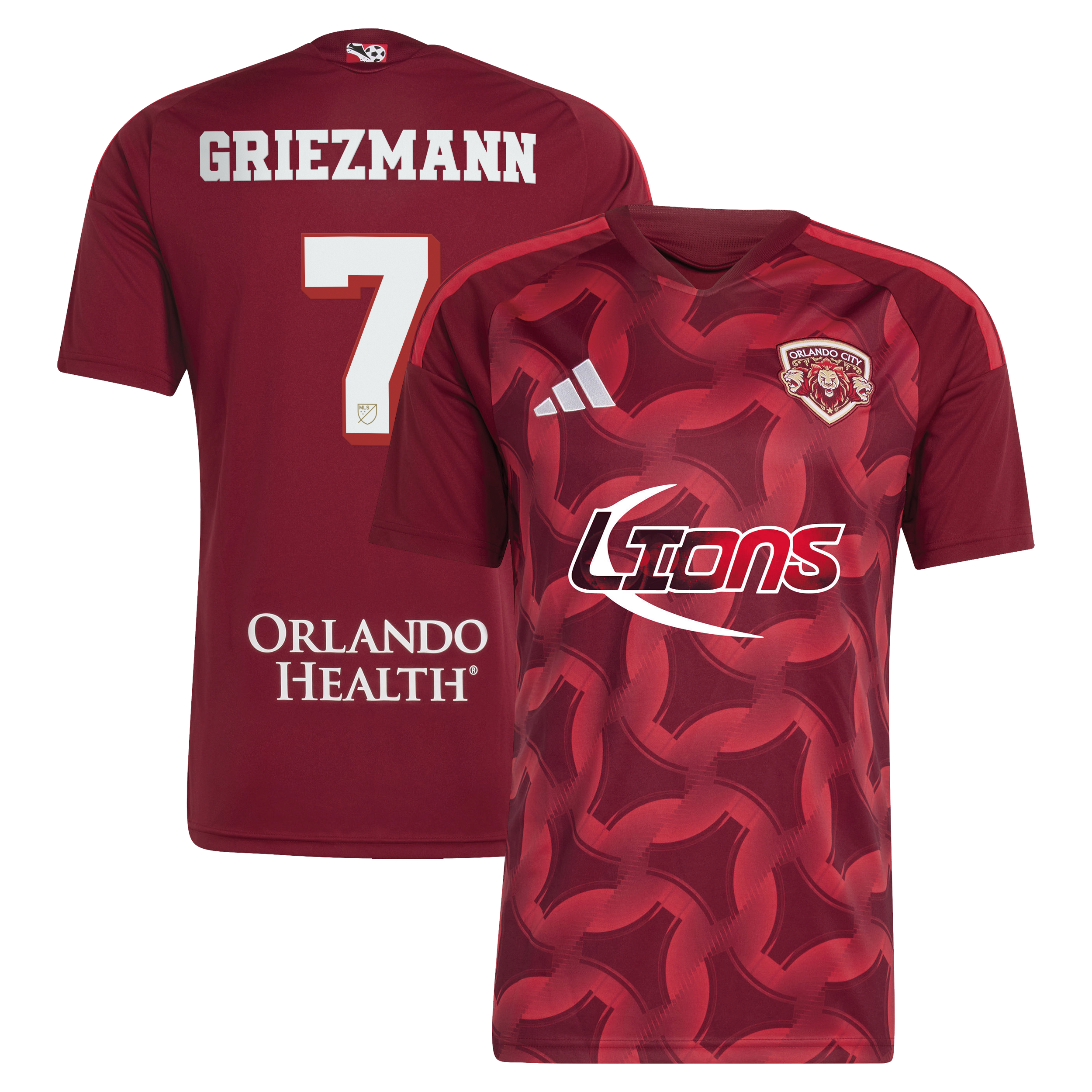 [SJH] Antoine Griezmann Orlando City SC 2026 Archive Replica Jersey - Red