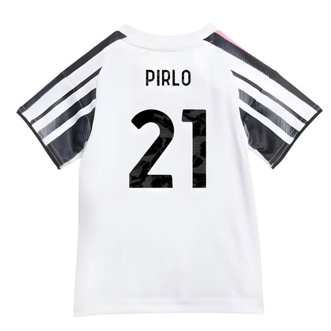2025-2026 Juventus Baby Home Kit (Baby) (Pirlo 21) Reinforced Seams