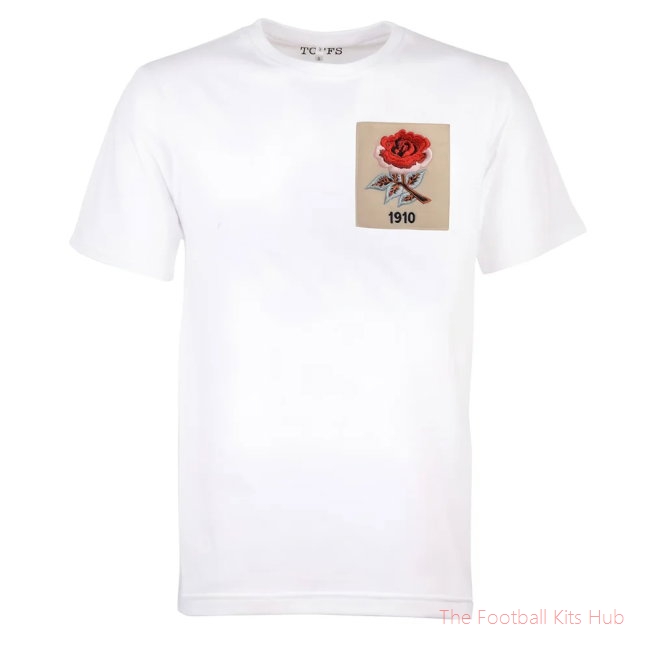 England Rose 1910 White T-Shirt