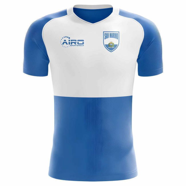 2025-2026 San Marino Home Concept Football Shirt - Womens