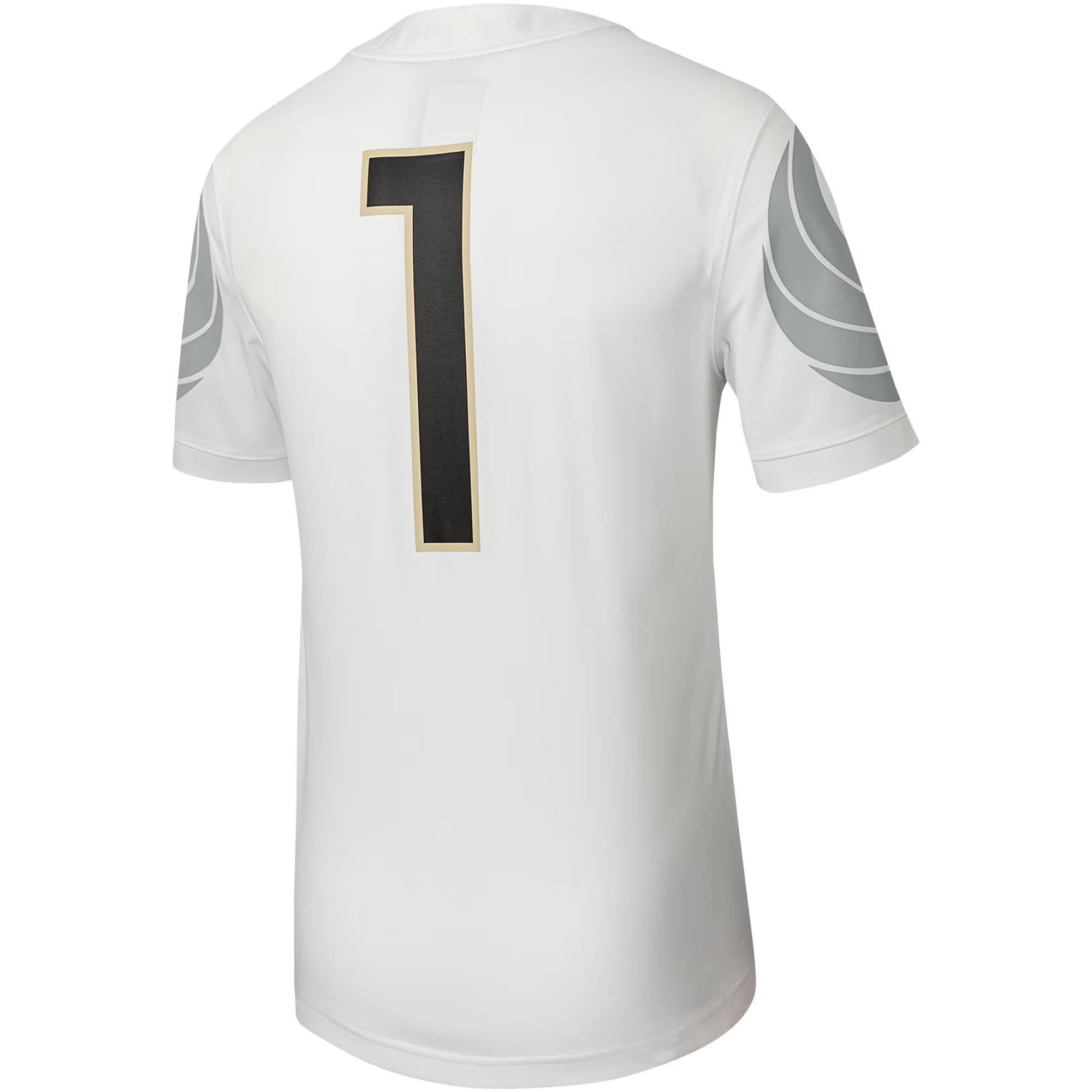 Men's #1 White UCF Knights Football Jersey