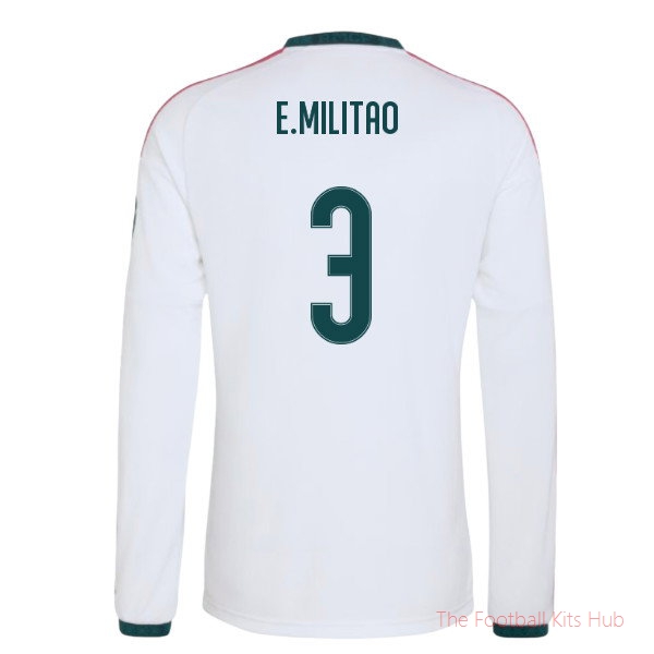 [SPK] 2026/27 Real Madrid Long Sleeve Home Shirt E.Militao 3