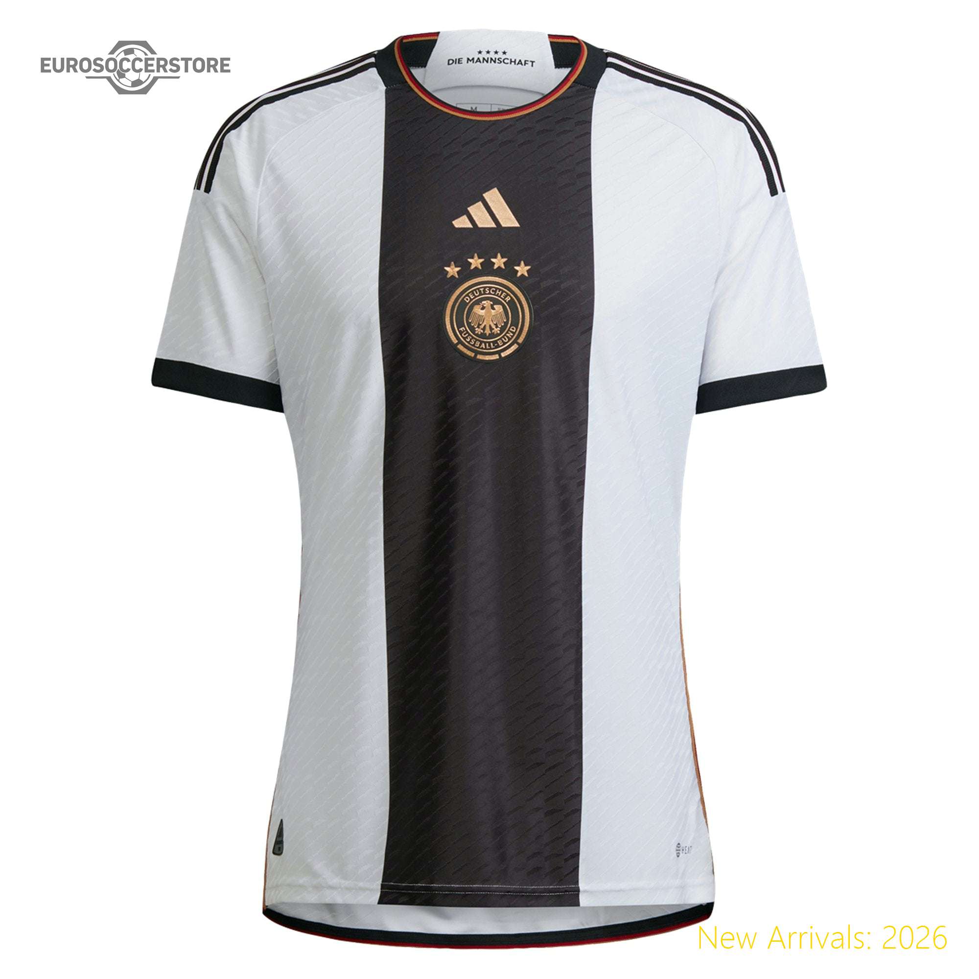 Officially Approved Men Ger Team High-quality Home Jersey 2022