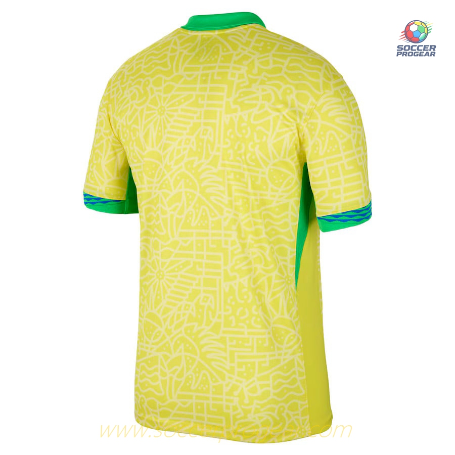 Brazil Home Soccer Shirt 2024/25 Collection