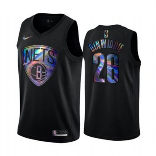Nets Black Brooklyn Nets #26 Nike Jersey - Great Value Game Day Wear