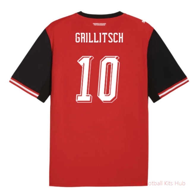 2026-2027 Austria Home Shirt (Grillitsch 10)