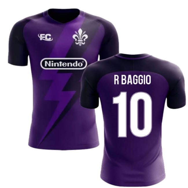 Kids Fiorentina Soccer Club Sleek Home Match Shirt