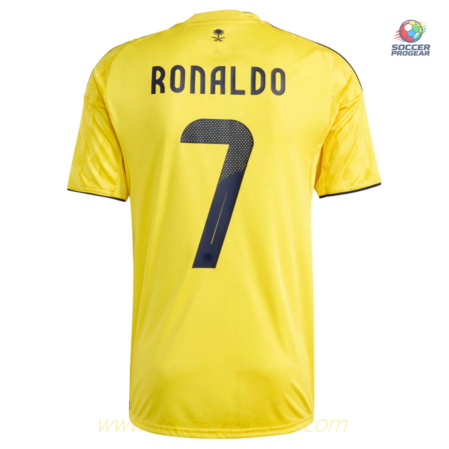 Al Nassr Home Football Jersey Youth Football Jersey 2025-26 Edition Ronaldo