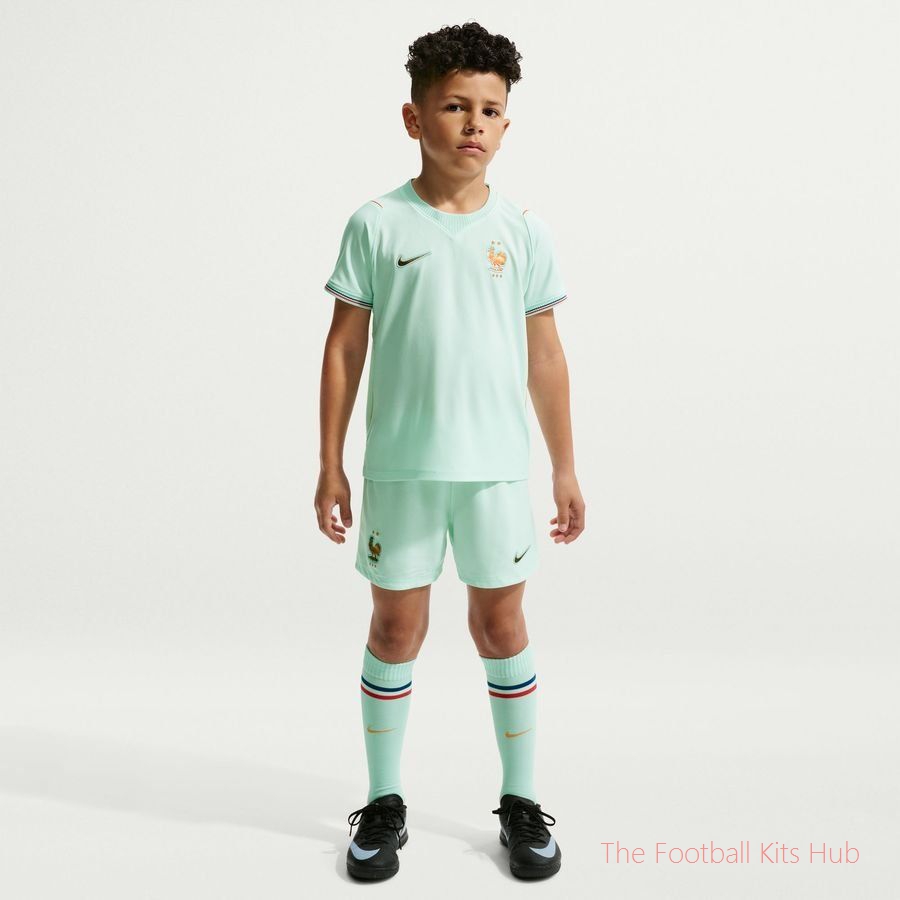 France Away Shirt World Cup 2026 Mini-Kit Kids