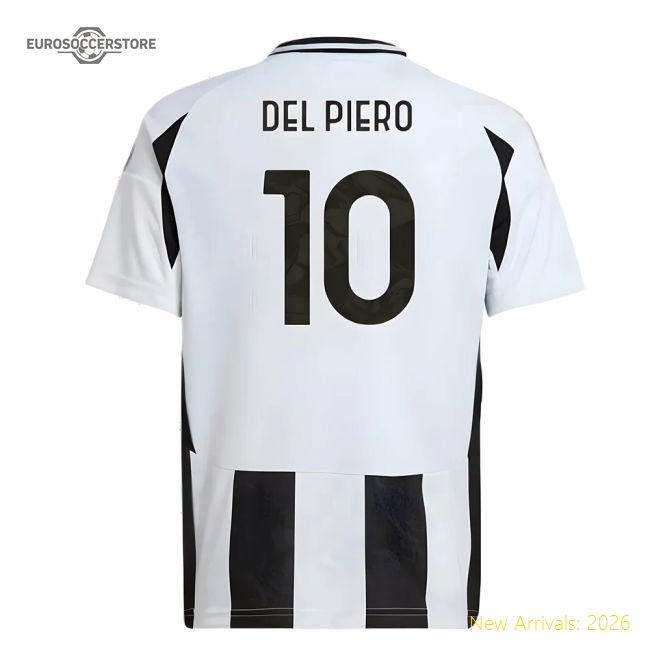 Premium Kids Football Team Del Piero Jersey 2024-2025 Easy-care