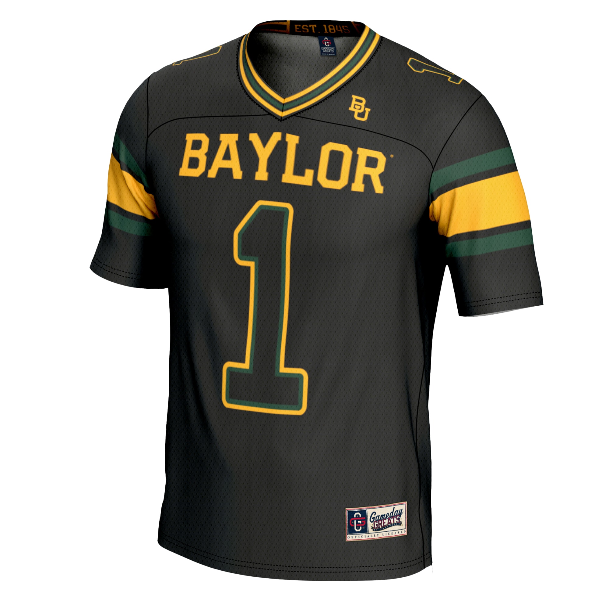 #1 Baylor Bears GameDay Greats 26/27 Football Jersey - Black