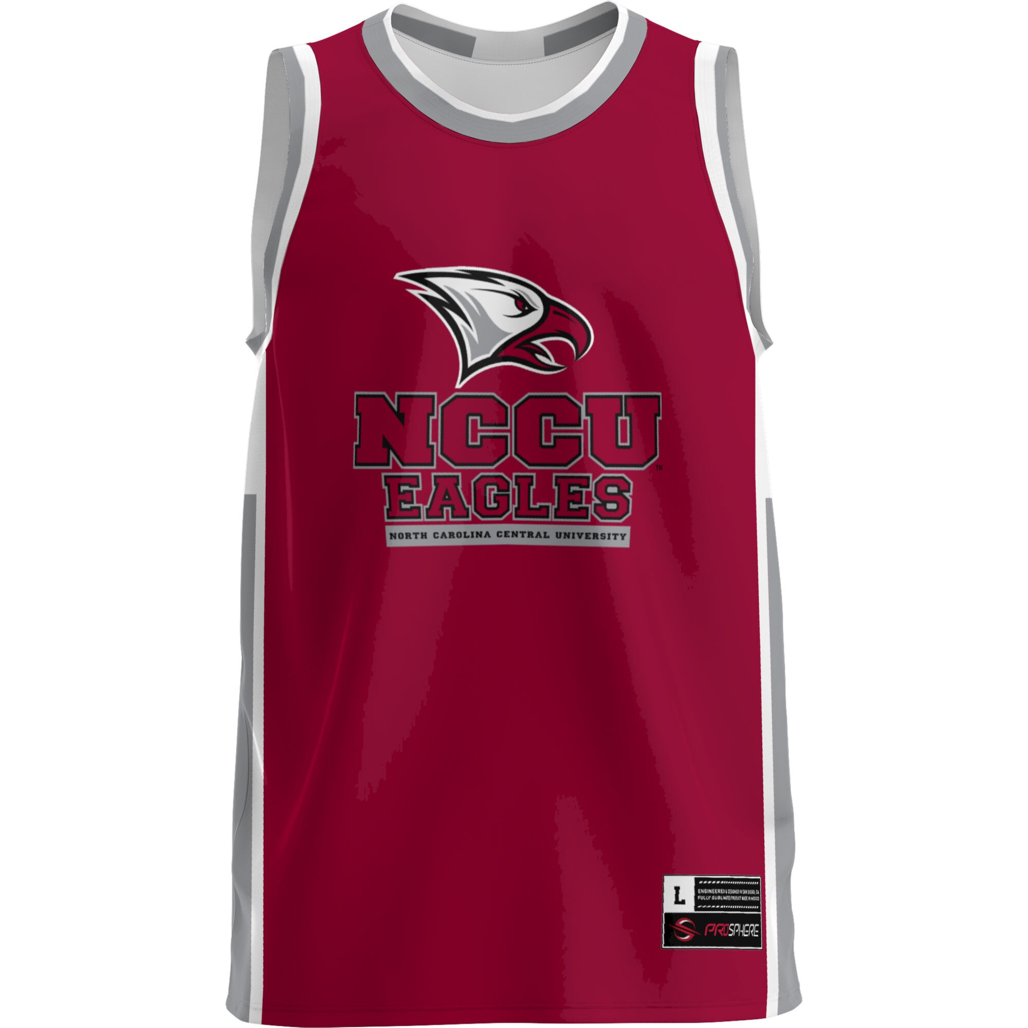 [DDG] North Carolina Central Eagles GameDay Greats Lightweight Basketball Jersey - Maroon