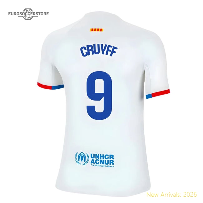 Elite Away Barcelona Jersey Moisture-wicking Lightweight