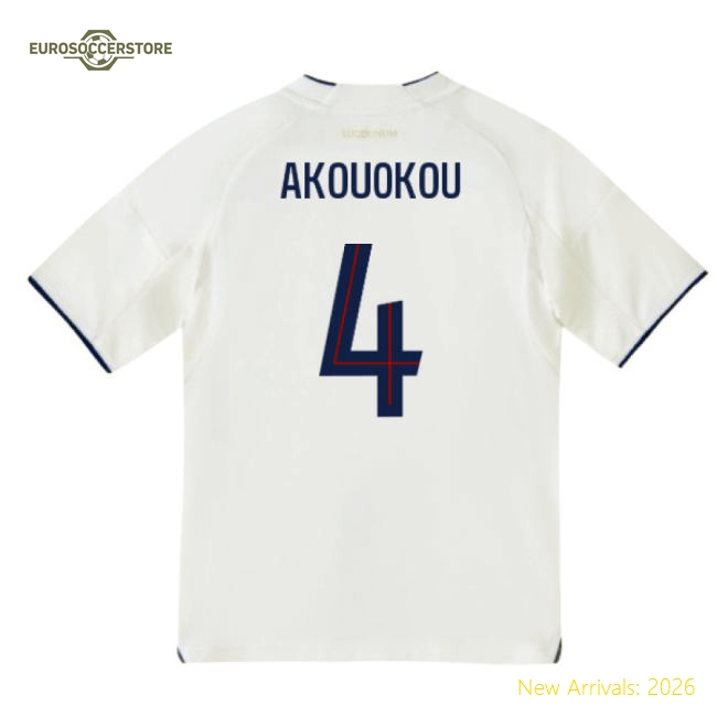Football Team Kids Soft Akouokou Jersey 2025-2026 Quick-dry