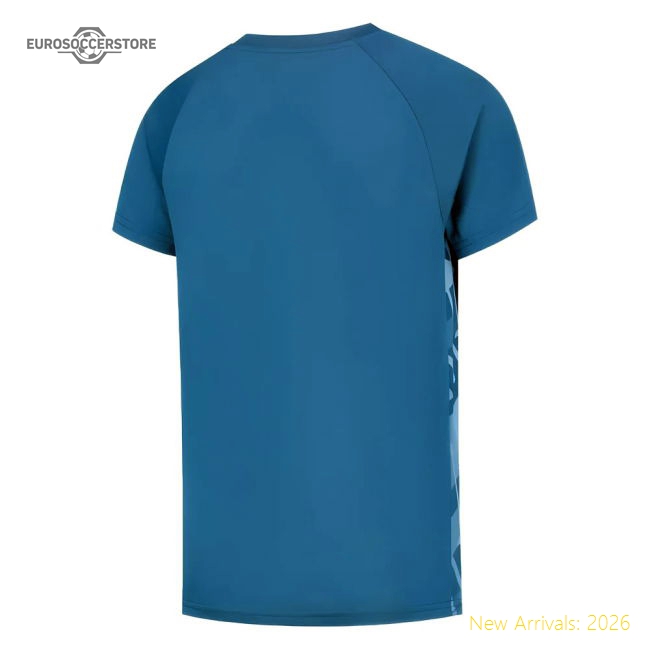 2023-2024 Man City Pre-Match Performance Kit Lake Blue - Kids LAPORTE