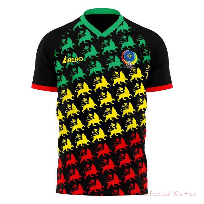 Ethiopia 2025-2026 Away Concept Football Kit (Libero)