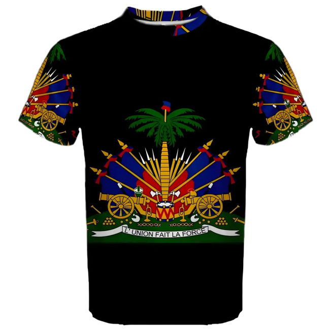 Elite Haiti Coat Of Arms Sublimated Sports Jersey Exclusive-Design
