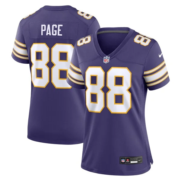 Performance None  Jersey - Premium Purple NFL Fan Jersey | Game Day...