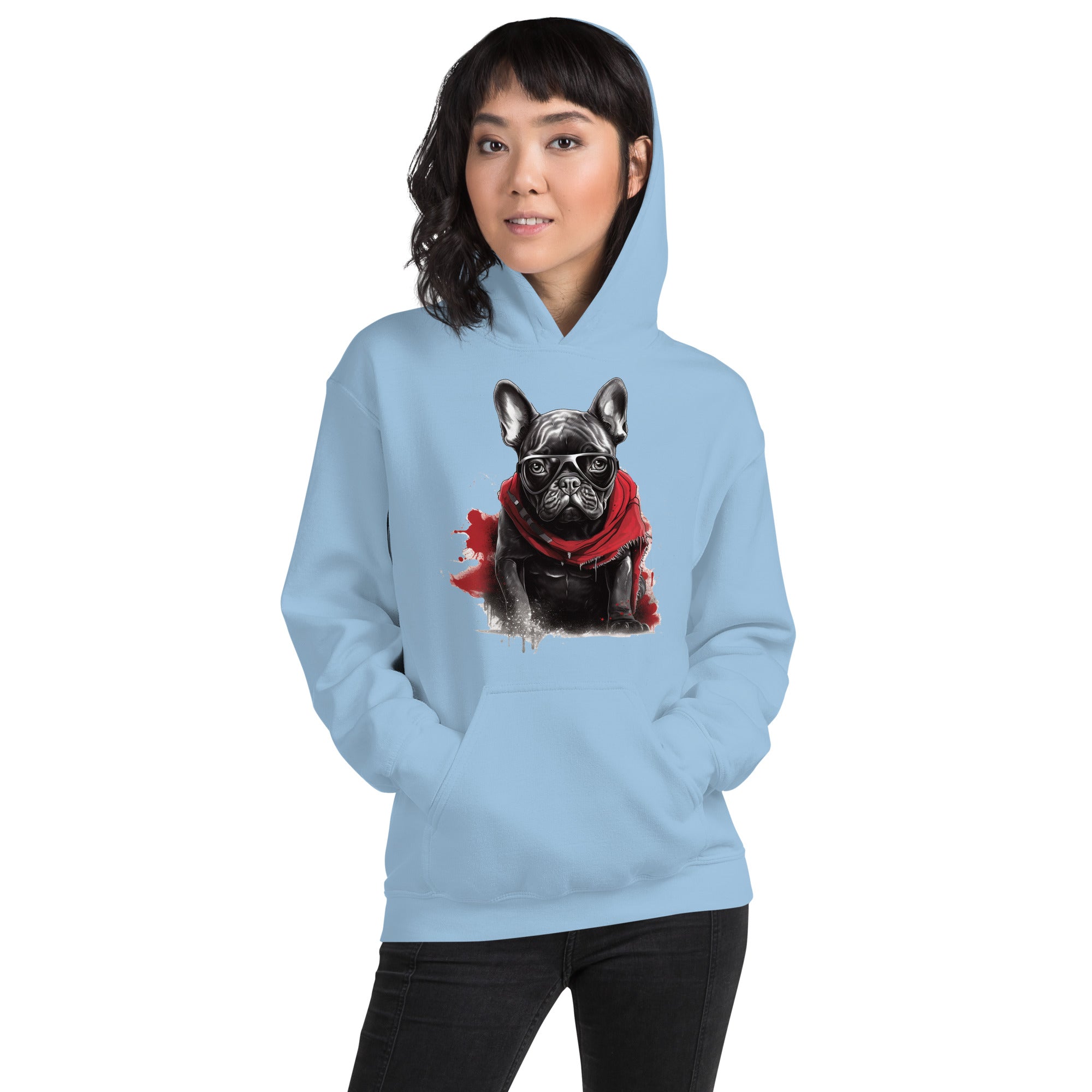 French Bulldog Frenchie Passion Unisex Hoodie Warm & Fashionable