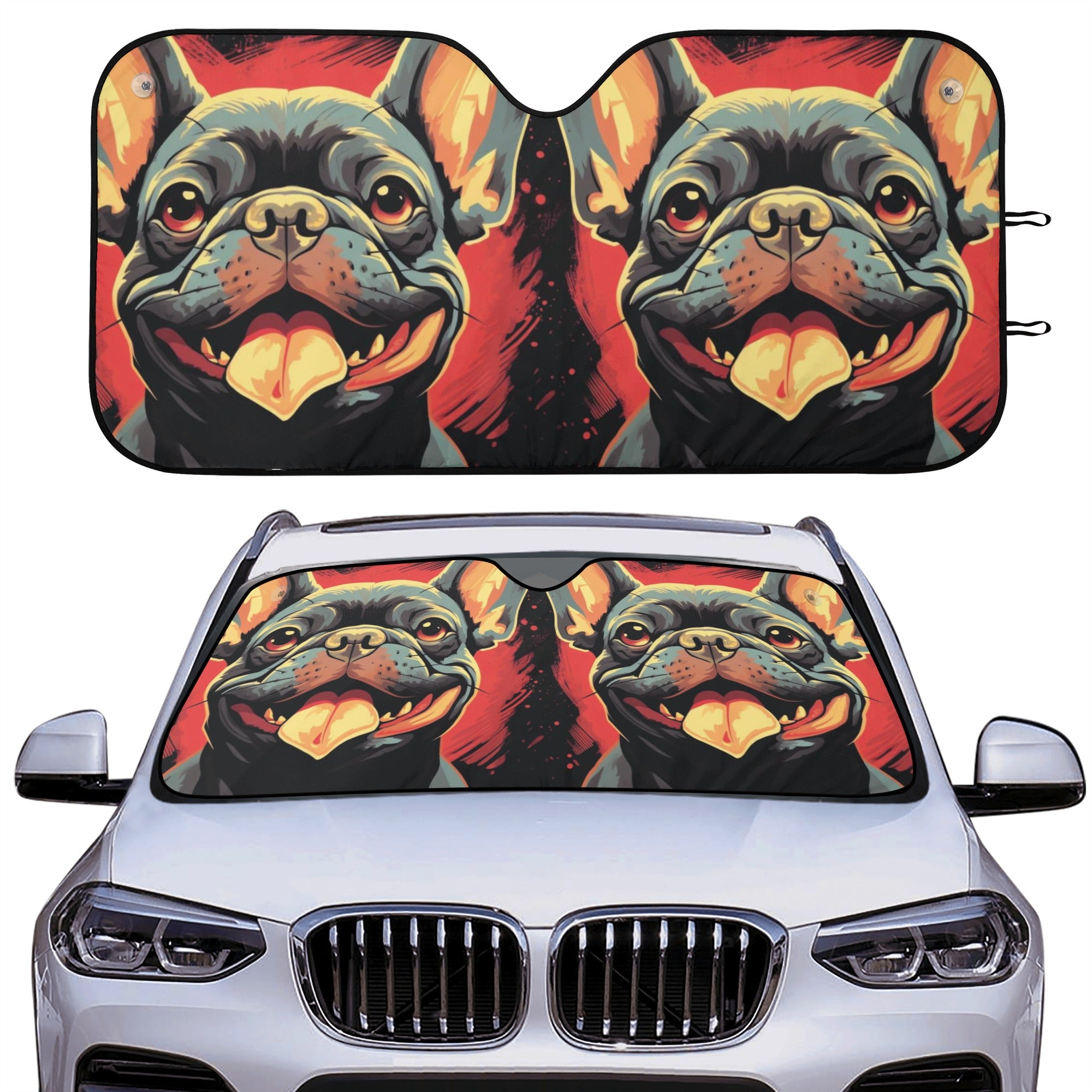 Minimal-Aesthetic Trendy Durable Curd - Car Auto Sun Shade as a Gift