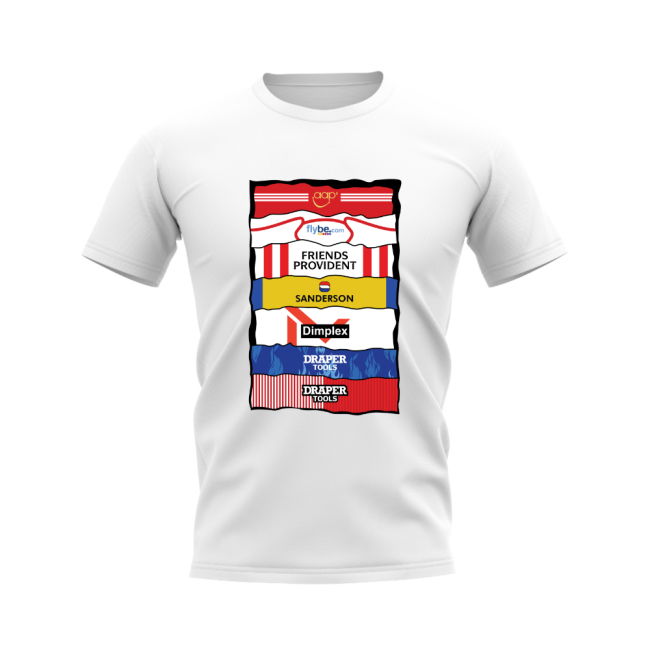 Southampton Sponsor History T-shirt (White)