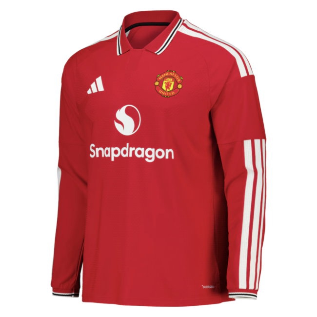 [LLS] 2026-2027 Man Utd Authentic Long Sleeve Home Shirt (Andrey Santos 17)