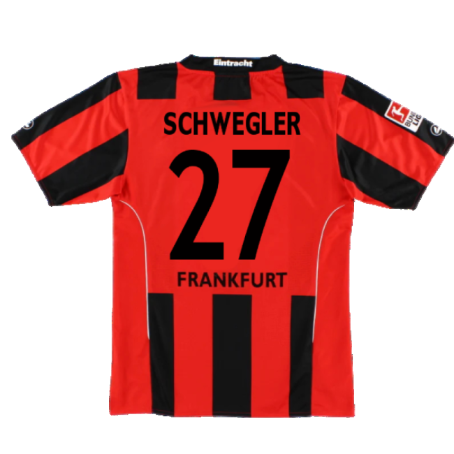 Dedicated Frankfurt Home Shirt Very Good S Schwegler #27 Match Qua...