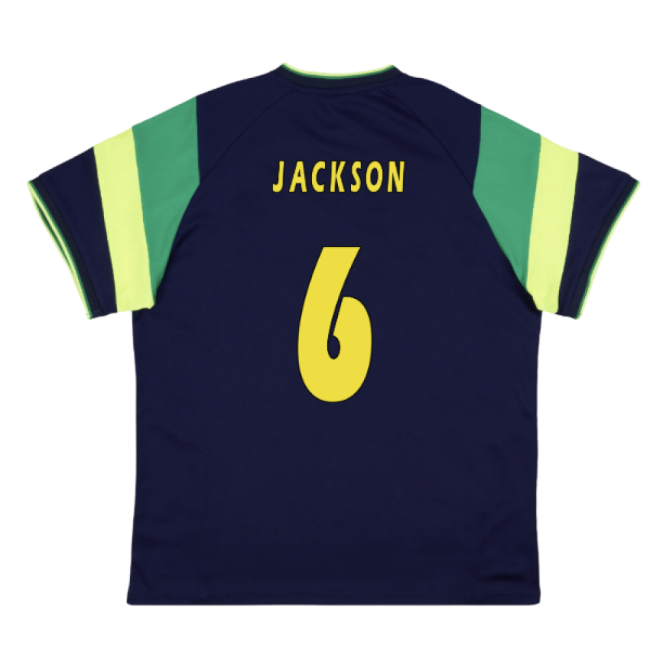 Norwich Norwich City Third Pony Retro Shirt Jackson #6 High Perfor...