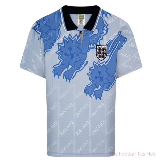 Men England 1993 Third Retro Shirt UEFA Euro