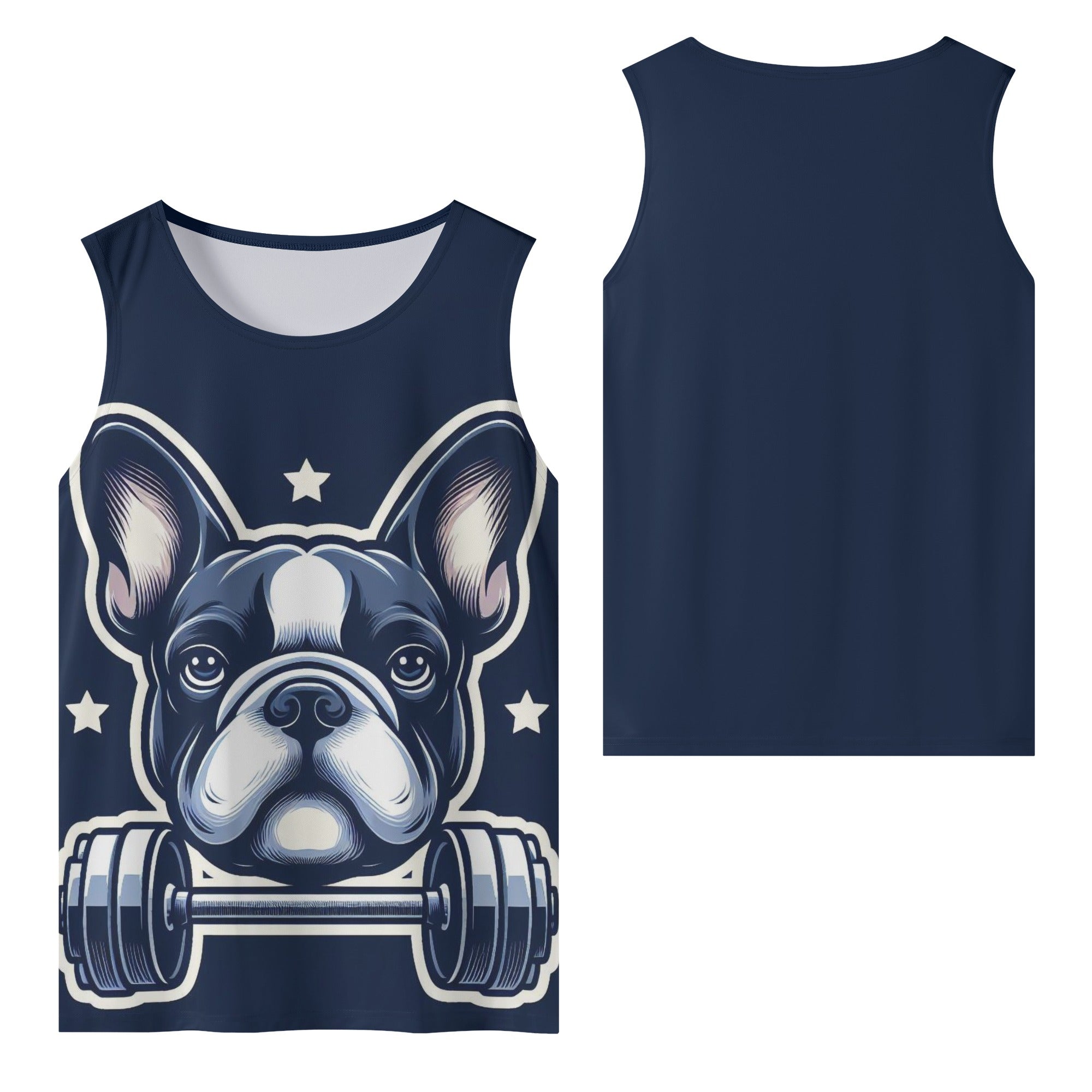 French Bulldog Lover Joey Men Tank Tops Casual Daily Wear