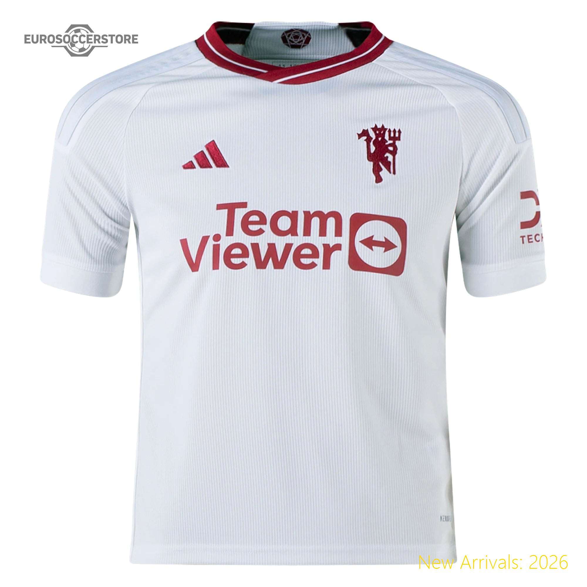 Officially Licensed Kids Mun Team Top-grade Third Jersey 2023