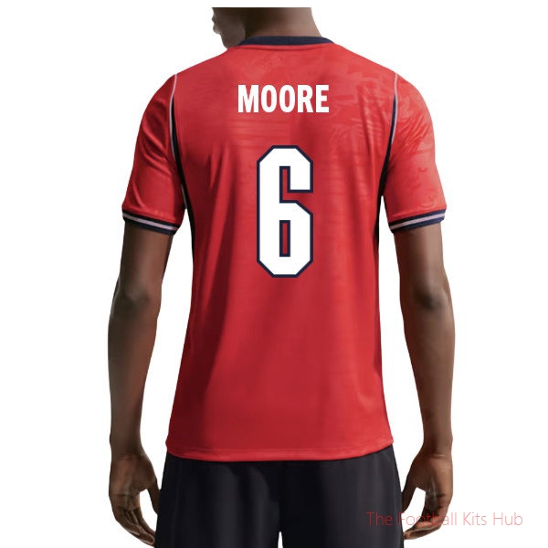 Breathable Replica England 2026-2027 Away Shirt (Moore 6)
