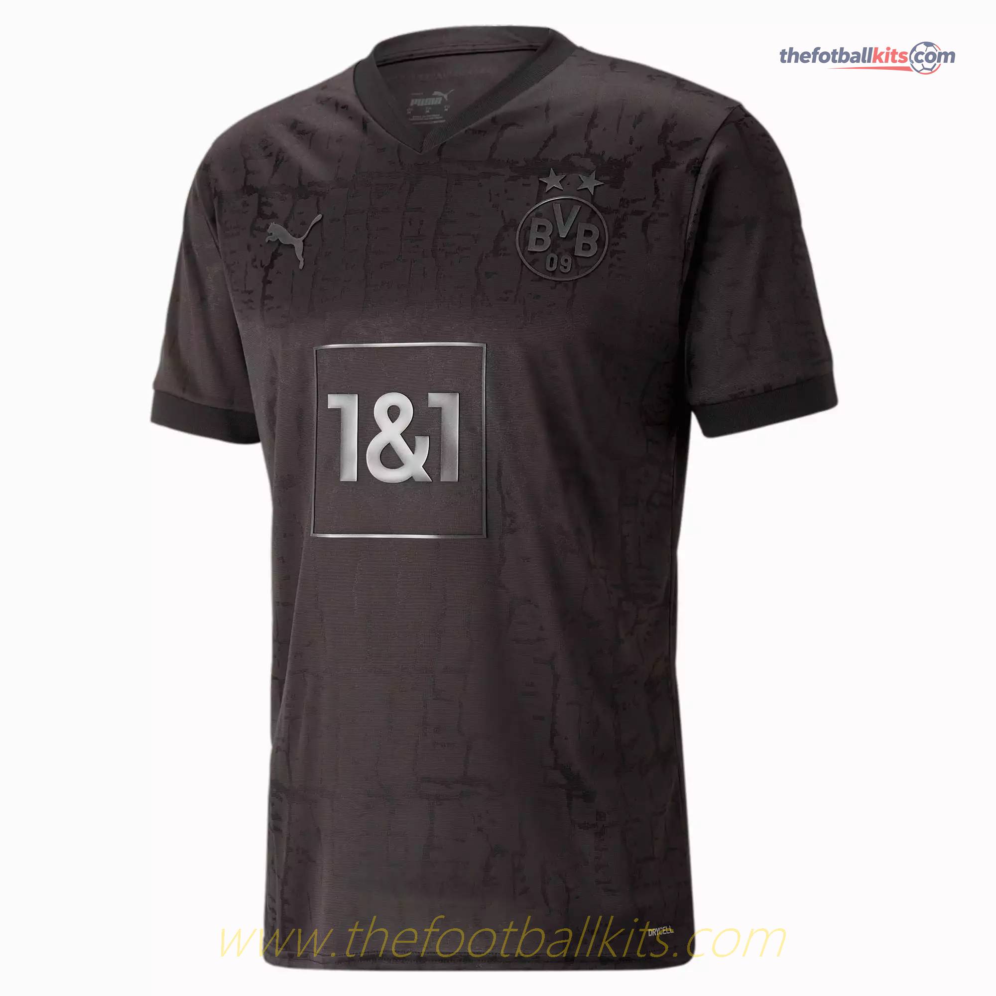 Genuine Borussia Dortmund Special Blackout Soccer Shirt 2022-23 Edition