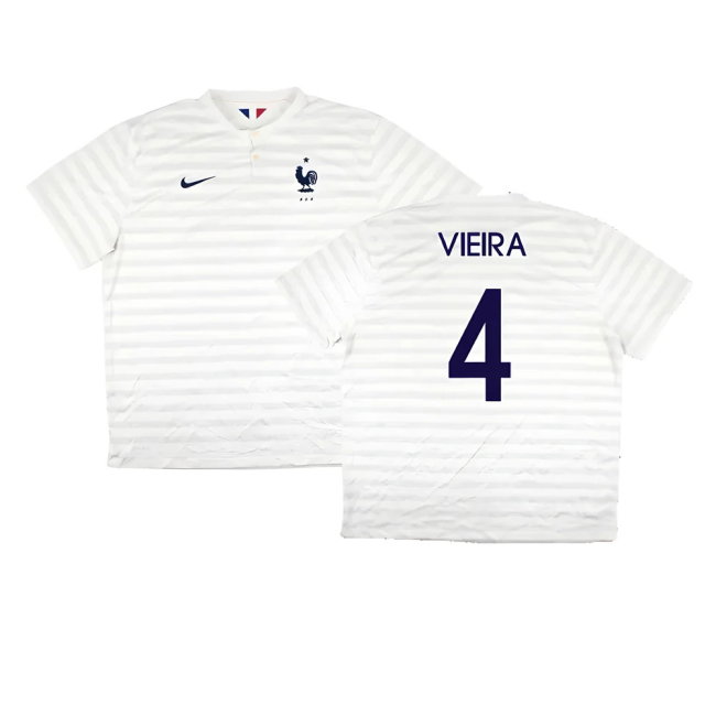 France 2014-15 Away Shirt ((Very Good) XXL) (Vieira 4)