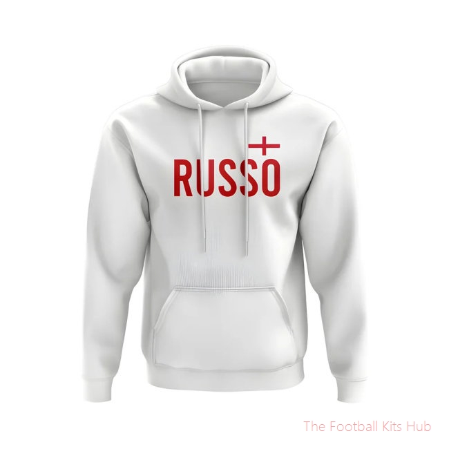 Alessia Russo England Name Hoody (White)