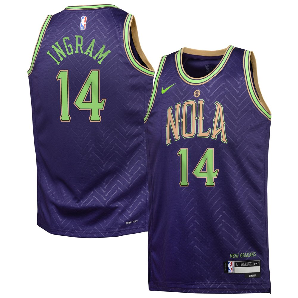 High-Quality Jersey Purple - City Edition - NBA Collection