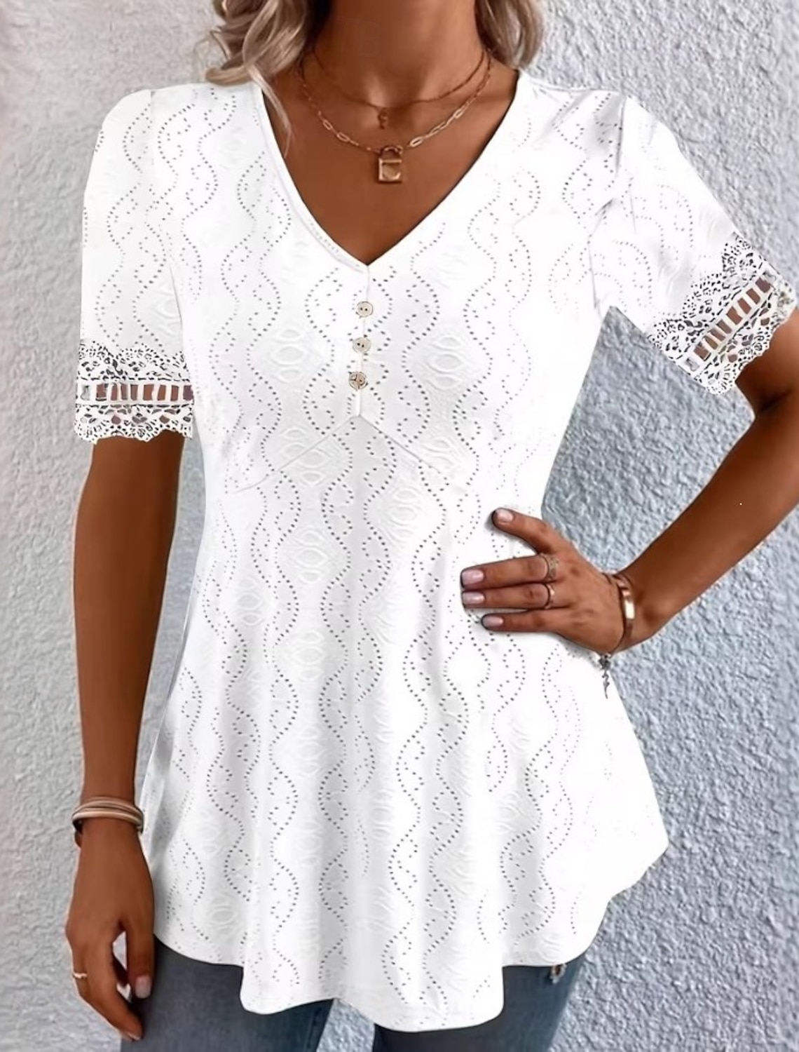 Women's Midi Dress Linen-feel Dresses Shift Dress Summer Dress Classic Casual Daily Loose Fit Plain Short Sleeve Crew Neck Blue Yellow Green Beige Summer Spring
