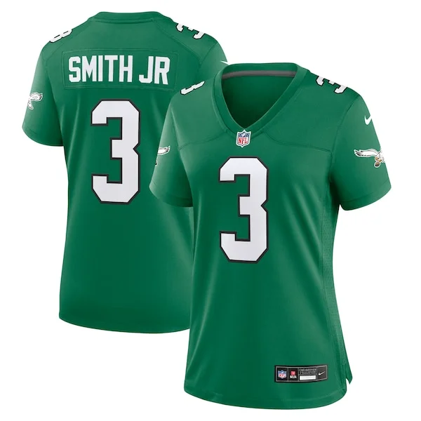 None Nolan Smith Game Jersey - Green | NFL Player Jersey | NFL Footbal