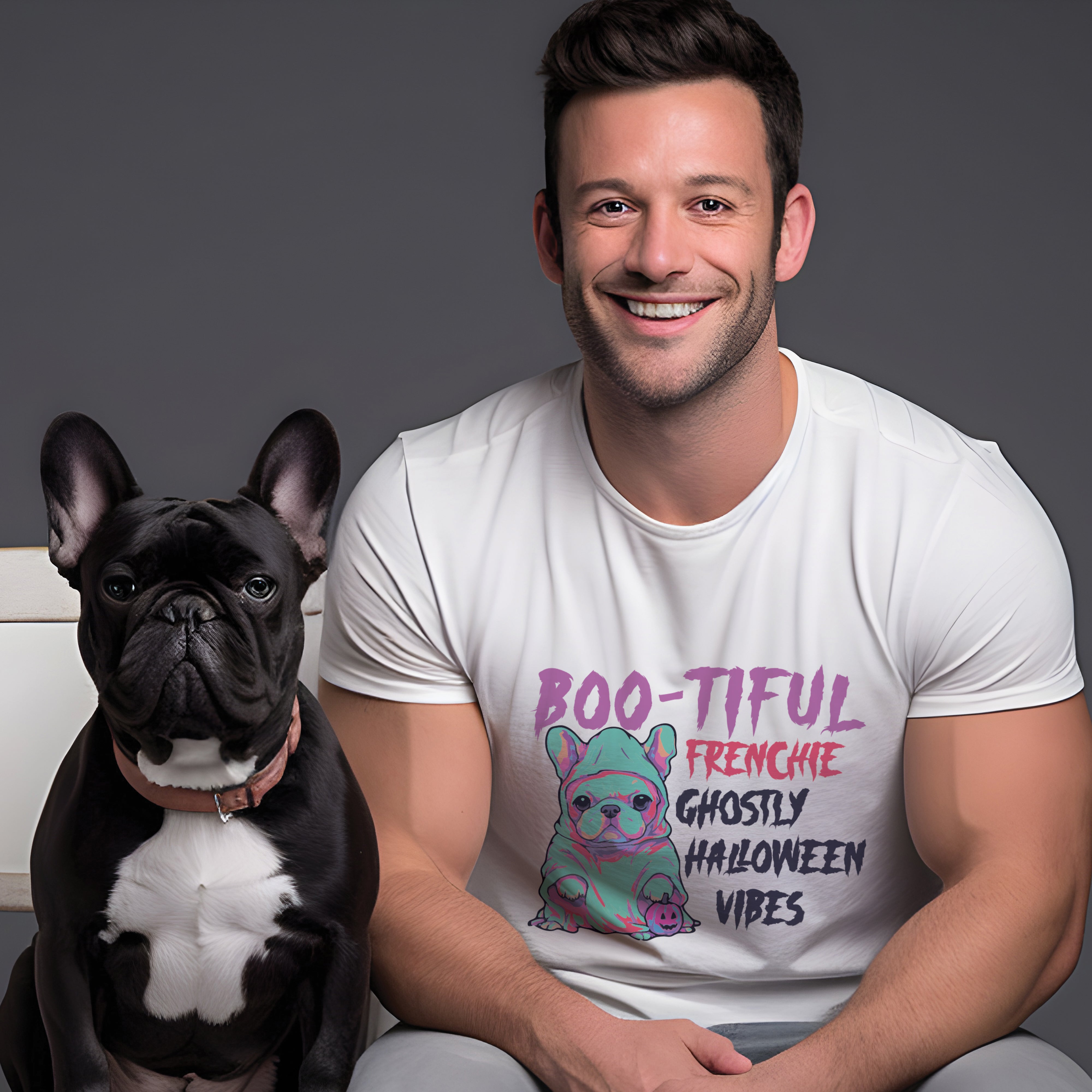 Spooktacular - Frenchie Lover Frenchie- Unisex T-shirt Casual Wear