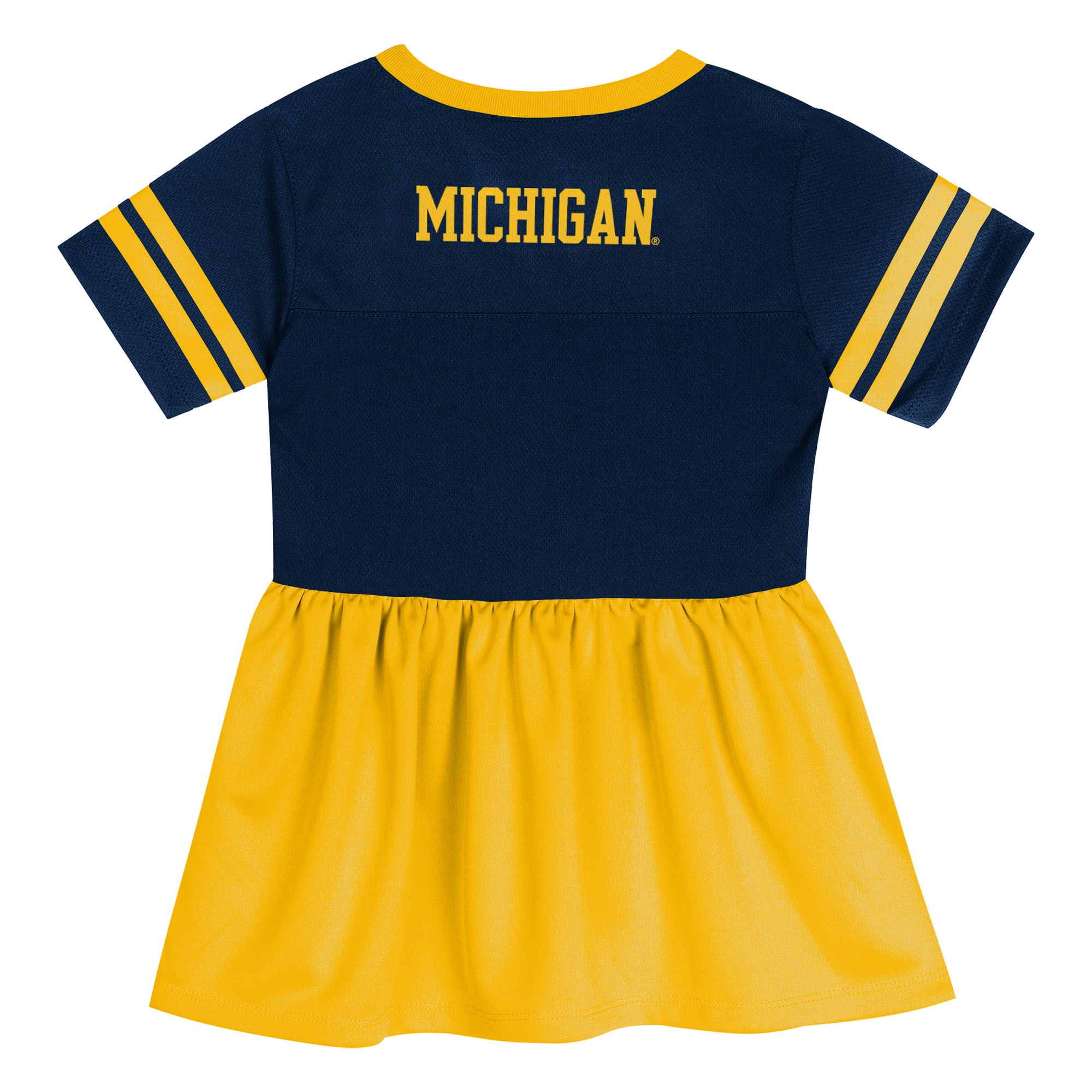 [NJP] Michigan Wolverines Outerstuff Toddler Toddler Stadium Light Fashion Jersey - Navy/Maize