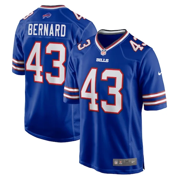 None Terrel Bernard Game Jersey - Royal | NFL Player Jersey | NFL Foot