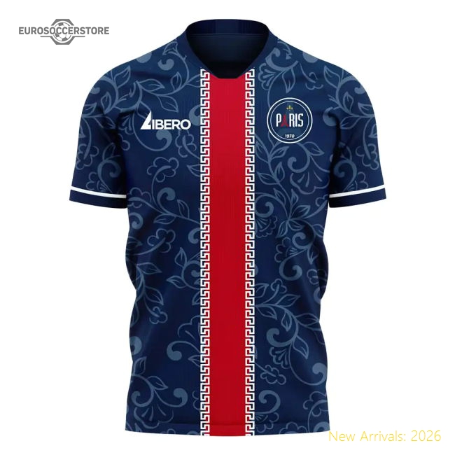 Best-Selling Paris 2025-2026 Home Concept Football Kit (Libero) (Ibrahimovic