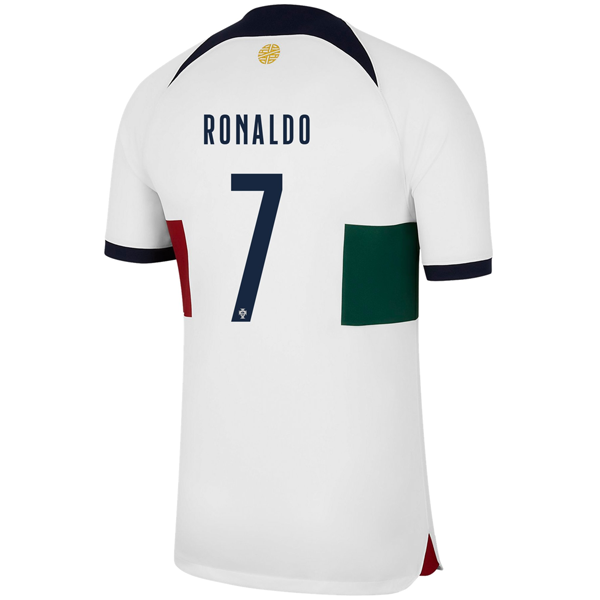 Club Approved Men Por Ronaldo Portugal Away Elite Away Jersey 2022