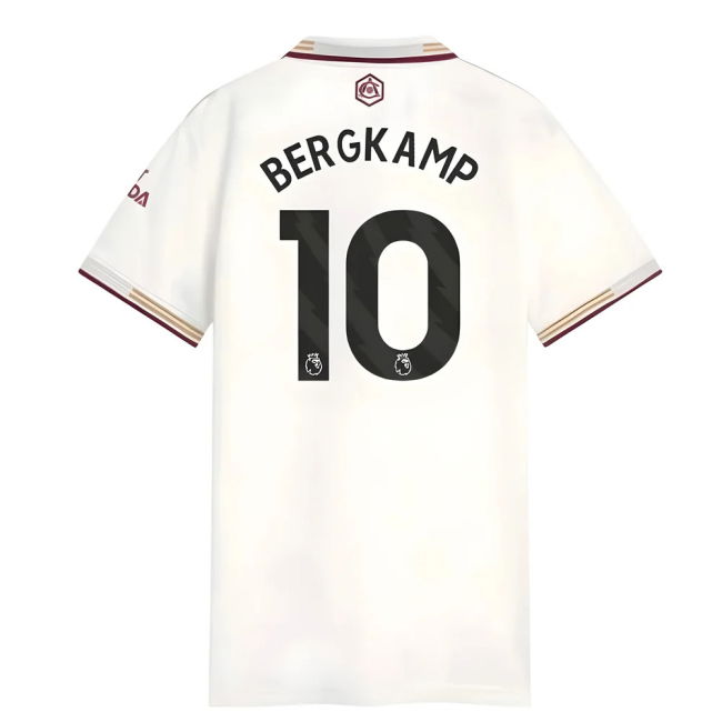 Premium Quality Arsenal Bergkamp #10 Fresh Look Faithful Football Kit