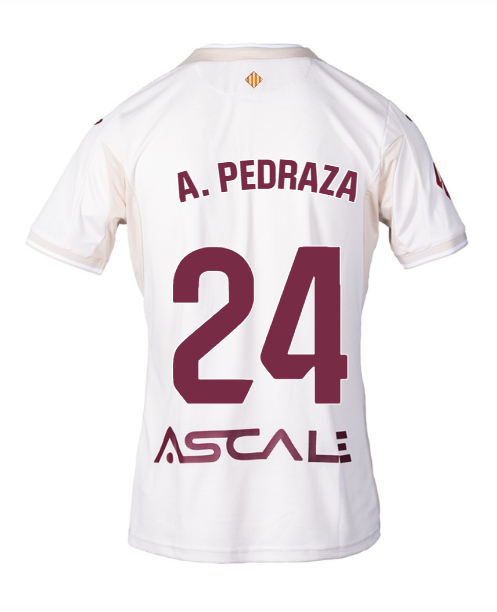 Villarreal 25-26 Season Away Jersey, featuring A. PEDRAZA with the number 24