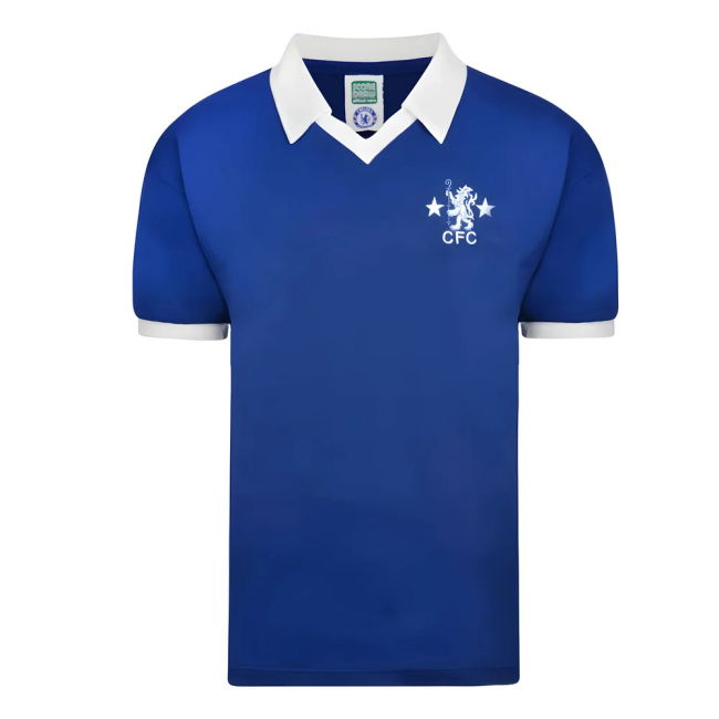 Chelsea 2022-25 Home Football Kit Score Draw Chelsea Name & Number L S