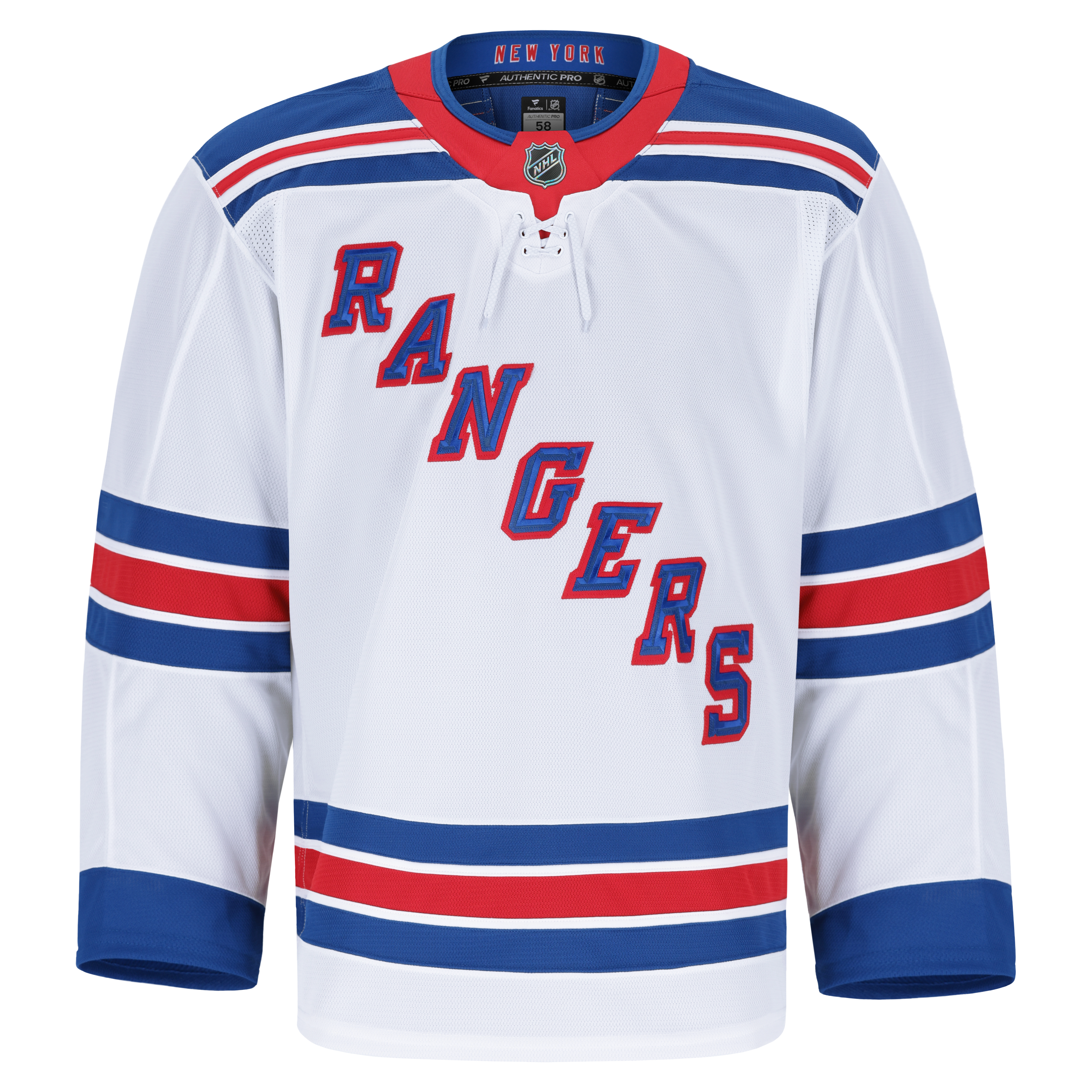 [ESK] New York Rangers Away Authentic Pro Jersey - White