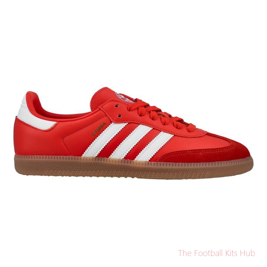 adidas Samba Bayern München - Red/Footwear White/Red